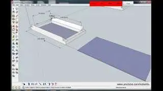 create 3D model in Sketchup, Part 1. then import in to artcam