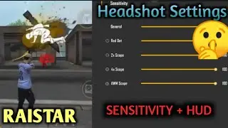 Raistar Headshot Settings😱|| DPI Settings And Sensitivity of raistar || Most Important Tricks to all