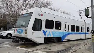 The Light Rail in San Jose, California 2022