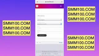 SMM100.COM - сервис программа для по накрутки просмотров комментариев подписчиков лайков - дешево