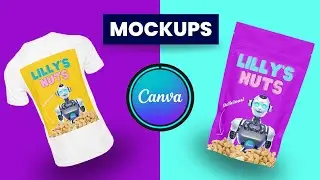 How To Create MOCKUPS in Canva