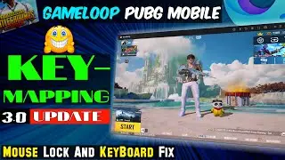 PUBG Mobile 3.0 Gameloop Mouse Lock & Keymapping Fix✅ | Gameloop Key Maping Problem Fix Hindi .