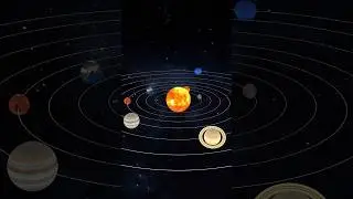 Planet Moving Around The Sun #shorts #sun #planet #earth