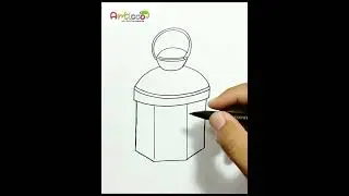 DRAWING REALISTIC CHRISTMAS LANTERN