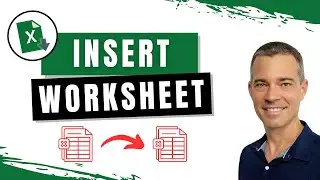 How to Insert a New Worksheet in Excel