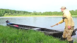 ЛОВЛЯ ХАРИУСА НА КОРАБЛИК С БЕРЕГА / ПЕРВЫЙ ПРОБНЫЙ ВЫХОД С ТАКОЙ СНАСТЬЮ / УРОВЕНЬ В РЕКЕ БОЛЬШОЙ.