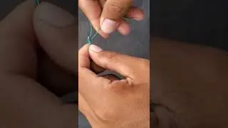 КАК КРАСИВО И НАДЕЖНО ПРИВЯЗАТЬ КРЮЧОК?! 👍