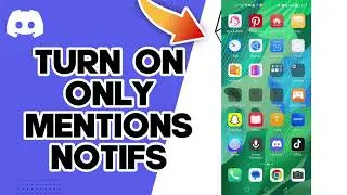 How To Turn On Only Mentions Notifications On Discord