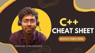 Master C++ in 15 Minutes | C++ Cheat Sheet | Software Engineer #cpp #master #engineering #job #vlog