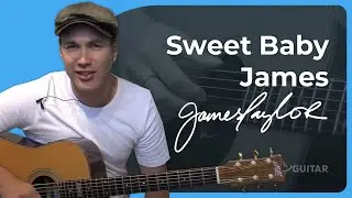 How to play Sweet Baby James on the guitar