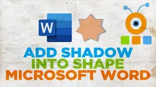 How to Add or Create Shadow into Shape in Word