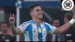 Argentina vs Canada Copa America 2024 semi final 2-0