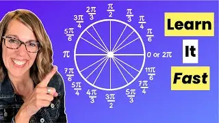 How To Memorize The Unit Circle | Radians, Degrees, and Points on the Unit Circle