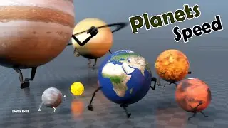 Planets  Speed Comparison | Orbital Velocities of the Planets 