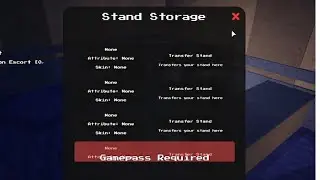 STAND STORAGE + FIGHTING STYLE STORAGE LOCATION | Project Star | Roblox