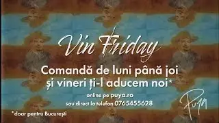 Vin Friday 🍷 Comanda 