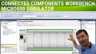 Allen Bradley  Micro800 PLC Simulator Connected Components Workbench