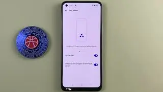 How to enable/disable Split Screen Mode on Realme 8 Android 12