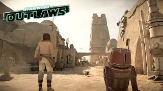 TATOOINE, MOS EISLEY & THE HUTTS.. (I'm geeking out) | Scyushi Plays Star Wars Outlaws - Part 3