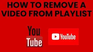 How to remove a video from playlist