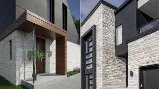 100 Elevation Wall Tiles Design 2024 | Stone Wall Cladding | Modern House Exterior Wall Design Ideas