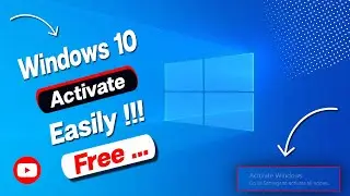 How To Activate Windows 10 | Windows 10 Activation Free | How To Activate Windows 10 For Free 2024