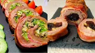 🥩 МЯСНЫЕ  РУЛЕТЫ на ПРАЗДНИЧНЫЙ стол. Красивое, Сочное и очень Вкусное мясное блюдо !!!