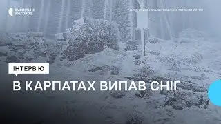 Сніг у Карпатах, пилова буря в Україні та погода на тиждень, — розповідає синоптикиня