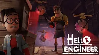 ПРИВЕТ СОСЕД 3 ИНЖЕНЕР НОВАЯ ИГРА HELLO ENGINEER #2