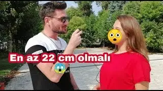 KAÇ CM OLMALI? - SEVGİLİNLE ARANDA Kİ BOY FARKI (SOKAK RÖPORTAJLARI)