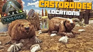 ARK: Fjordur | Castoroides Spawn Locations | ASGARD | More Beaver Dam Spawns!