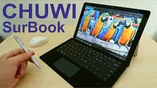 Новый планшет Chuwi SurBook 2в1 на Windows 10  Распаковка и обзор. Посылка с Алиэкспресс. alex boyko