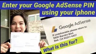 How to enter your Google AdSense PIN