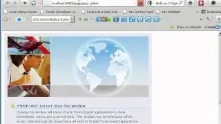 Installing Oracle Application Express 4.1