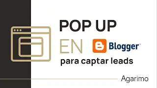 Tutrial Blogger: Instalar ventana POP-UP suscripcion / leads