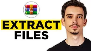 How To Extract WinRAR Files on Windows 10  (2024) - Extract RAR Files On PC