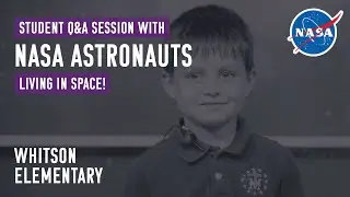 Astronaut Q&A With Kansas Students: Can You Have Ice in Your Drinks in Space?