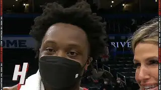 OG Anunoby Super Awkward Post Game Interview 😂