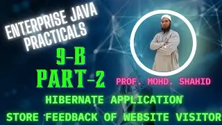 Enterprise Java Practical No.9-B : Part-2