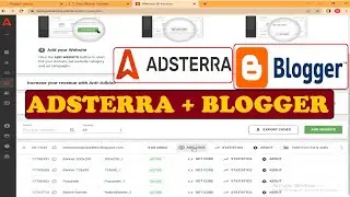 Get Adsterra Earnings by Placing ads on a Blogger Blog