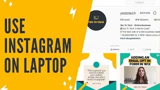 HOW TO USE INSTAGRAM ON LAPTOP LIKE MOBILE: Use Instagram On PC Like Phone