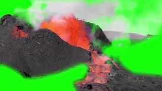 green screen Lava | green screen video | Lava