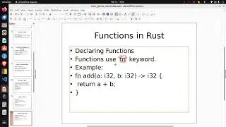 Rust programming for Beginners | Part 4 | Variables, Strings, Structs, Functions in Rust |