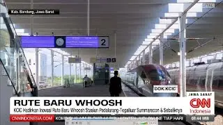 WHOOSH Buka Rute Baru Stasiun Padalarang – Tegalluar