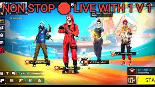 Non Stop Live With Subscriber Custom Challenge 1 VS 1 And Craftland Challenge