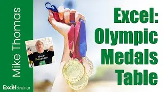 Excel: Create a Refreshable Olympic Games Medals Table Using Power Query on Mac