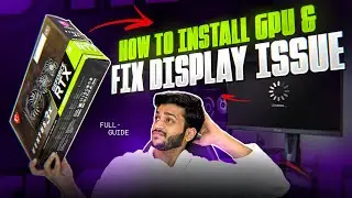 HOW TO FIX NO DISPLAY AFTER NEW GRAPHICS CARD INSTALLATION | HOW TO INSTALL GRAPHICS CARD