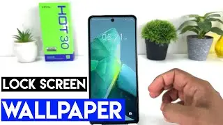 How To Change Lock Screen Wallpaper in Infinix Hot 30