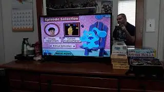 Menu Walkthrough Of Blue's Clues: Shapes And Colors DVD From 2003 (New Years Eve Edition)🎨🖍🔵◼🔺️