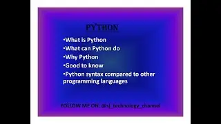 What is python | Why python | #shorts